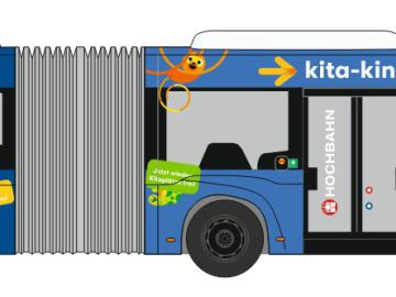 MB Citaro C2G Hochbahn „KITA-Kinderzimmer“ S3 - Ersatzverkehr