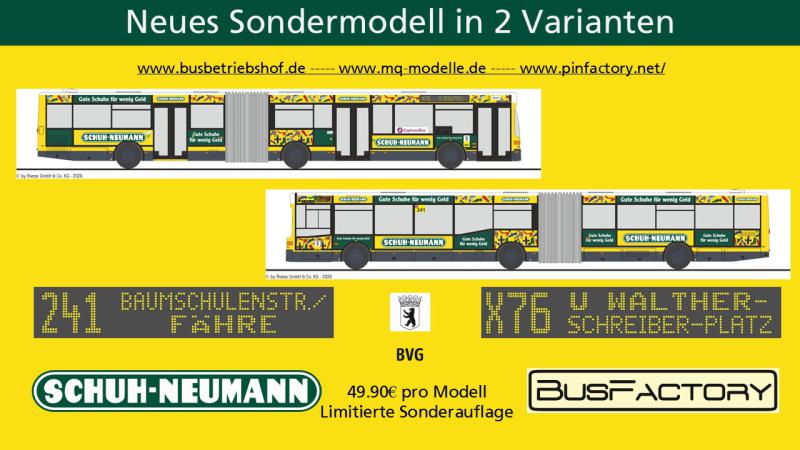 MB O405 GN - BVG Wagen 2614 Linie X76 · Walther-Schreiber-Platz